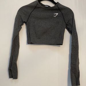 Gymshark long sleeve crop top